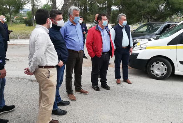 Κρανίδι: Στην δομή φιλοξενίας Τσιόδρας, Χαρδαλιάς, Μηταράκης – Δειγματοληψία μετά το κρούσμα