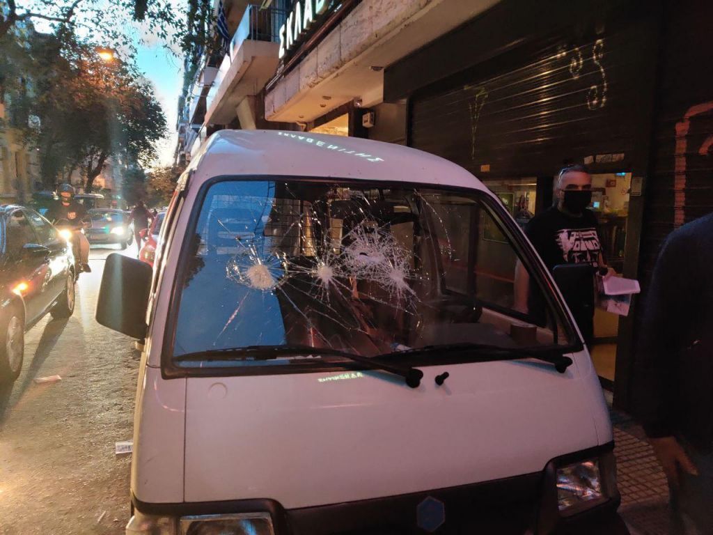 Επεισόδια και ένταση στην Κυψέλη – Ζημιές σε σούπερ μάρκετ