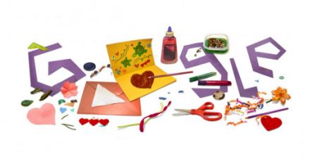 Το doodle της Google για τη Γιορτή της Μητέρας