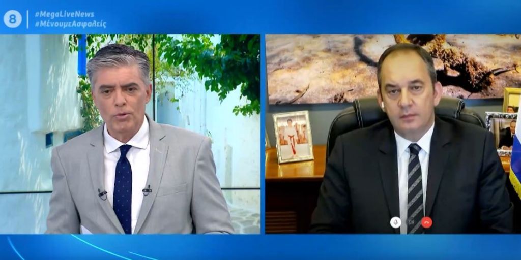 Πλακιωτάκης στο MEGA: Δεν θα ταξιδεύουν με 50% των επιβατών όλο το καλοκαίρι τα πλοία