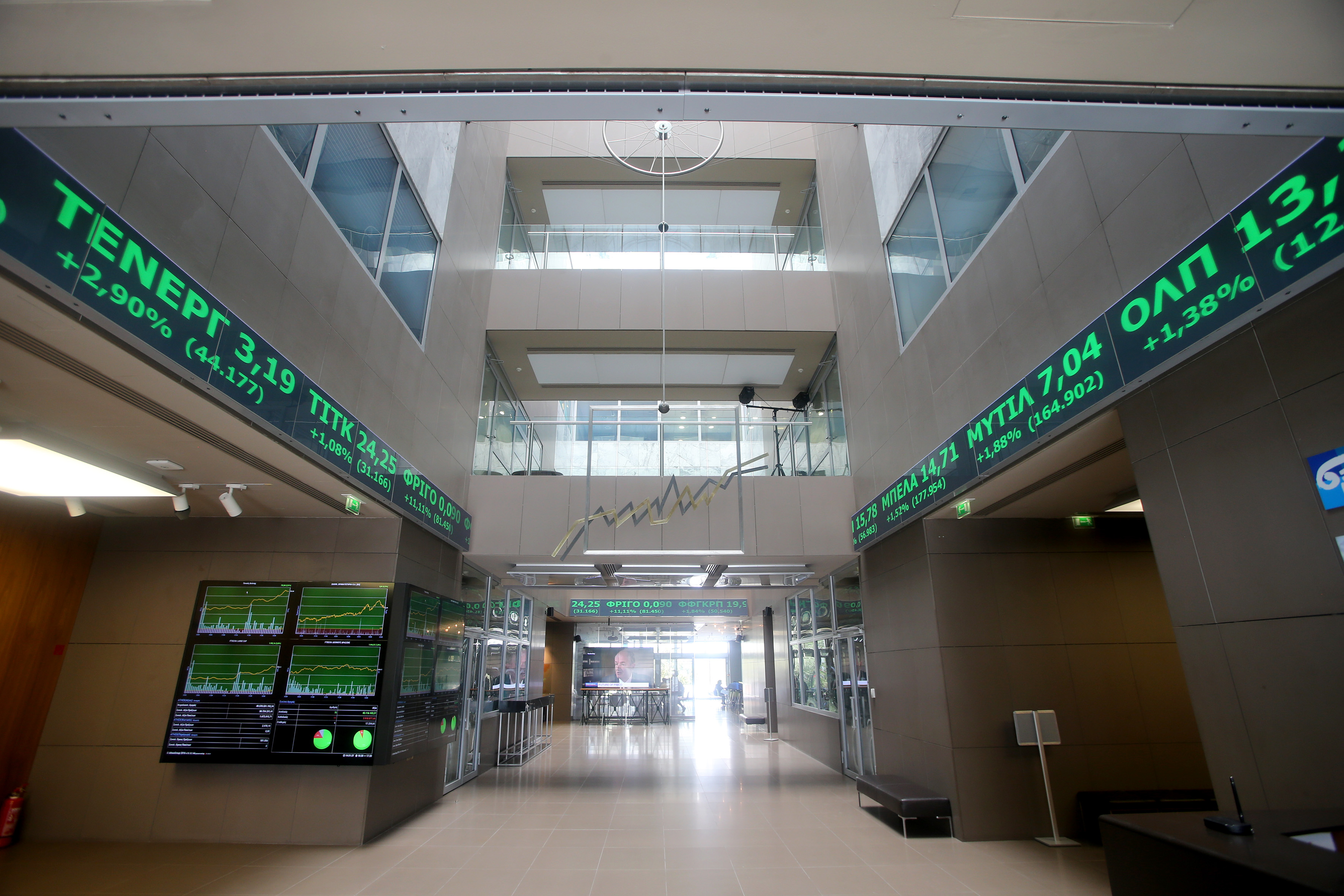Χρηματιστήριο: Με κέρδη 2,69% έκλεισε η εβδομάδα