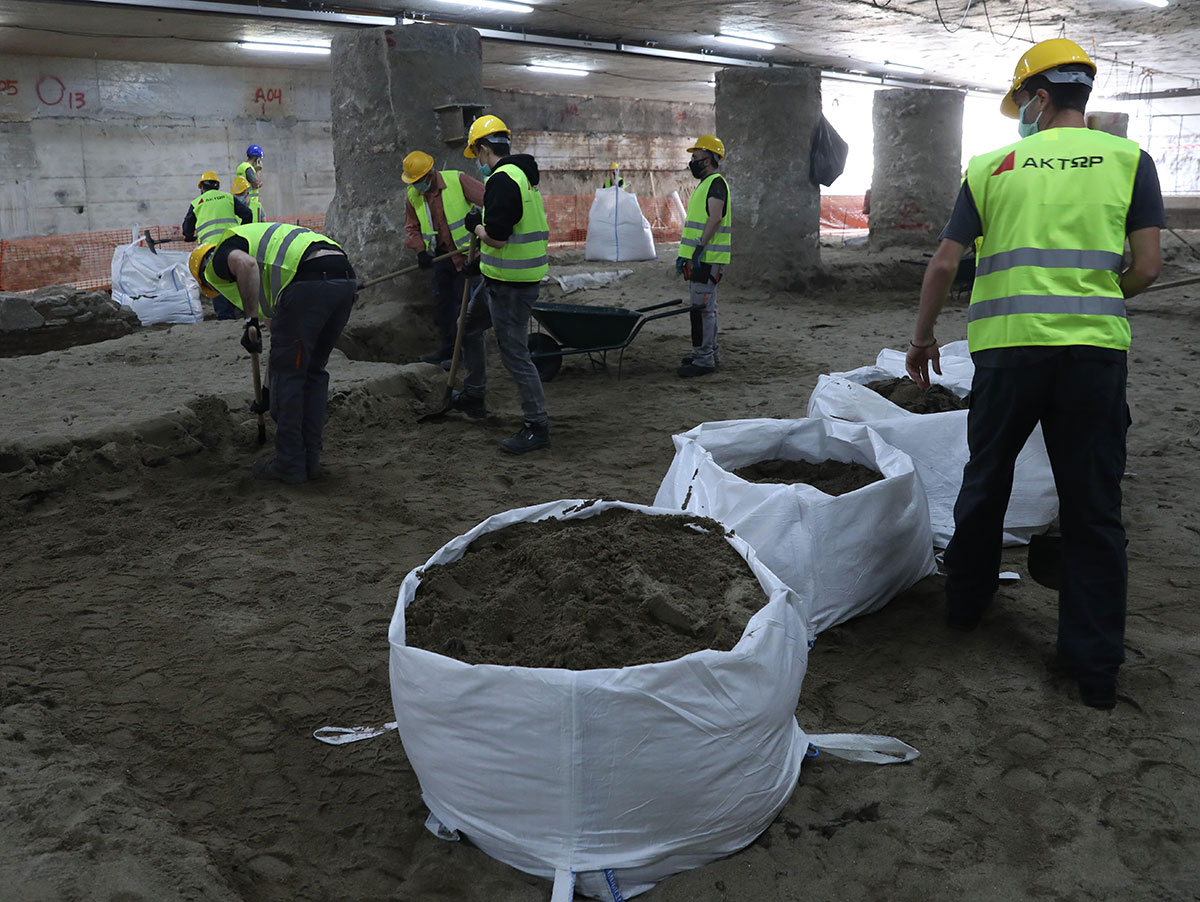 Στο Μετρό Θεσσαλονίκης η ηγεσία του Υπουργείου Υποδομών και Μεταφορών