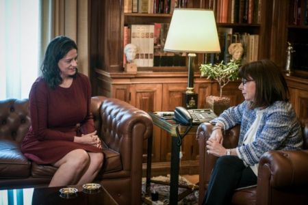 Συνάντηση Σακελλαροπούλου – Κεραμέως: Τι συζήτησαν