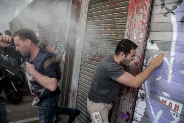 Ένταση και χημικά στο υπ. Εργασίας