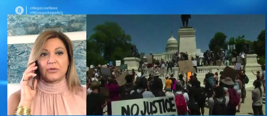 Ελληνίδα κάτοικος ΗΠΑ στο MEGA: Πήραμε μηνύματα συναγερμού να μην κυκλοφορούμε έξω