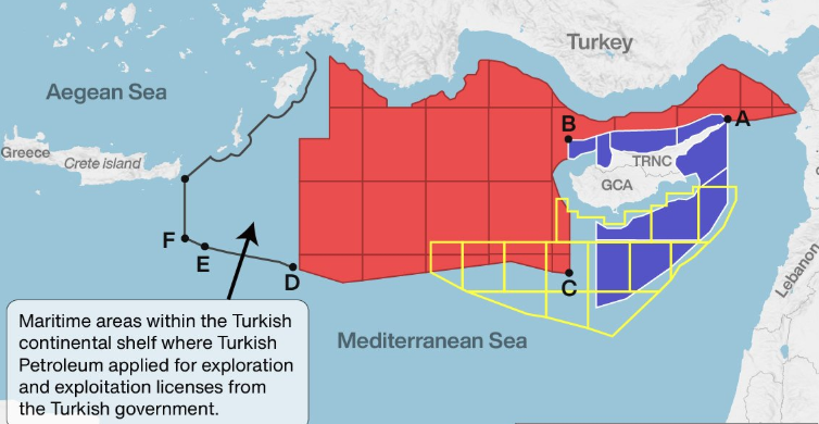 Τουρκία: Χάρτη των διεκδικήσεων εντός της ελληνικής υφαλοκρηπίδας παρουσίασε ο υπουργός Ενέργειας