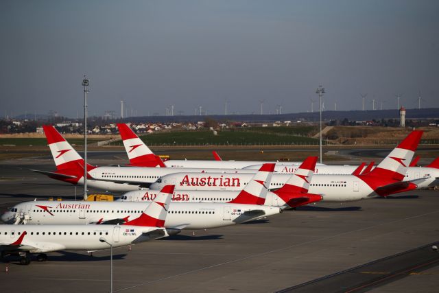 Austrian Airlines: Σε 450 εκατ. ευρώ εκτιμάται η κρατική βοήθεια