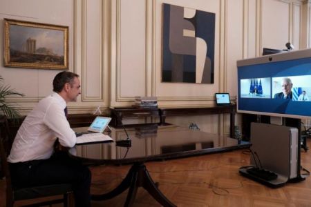 Τηλεδιάσκεψη Μητσοτάκη – Σαρλ Μισέλ για Ταμείο Ανάκαμψης και τουρκικές προκλήσεις