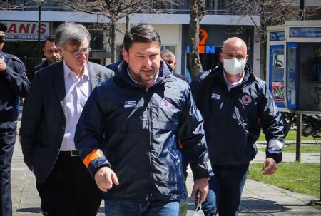 Στην Ξάνθη εσπευσμένα ο Νίκος Χαρδαλιάς με τον Σωτήρη Τσιόδρα