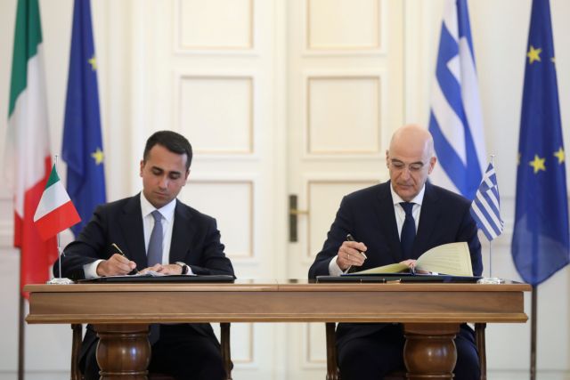Πρώτο θετικό βήμα η συμφωνία για ΑΟΖ με Ιταλία | tovima.gr