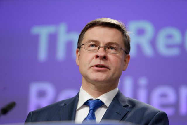 Ντομπρόβσκις για «Ταμείο Ανάκαμψης»: Δεν επιστρέφει η τρόικα