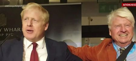 Αποκλειστικό: Ο πατέρας του Μπόρις Τζόνσον στο MEGA