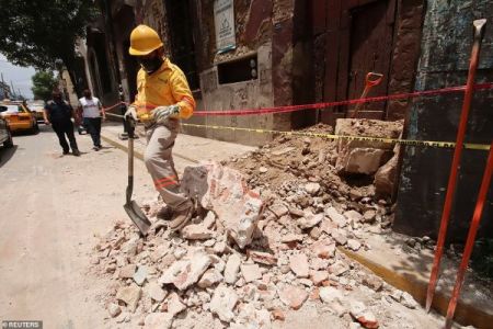 Μεξικό: Στους δέκα οι νεκροί από τον σεισμό των 7,5 Ρίχτερ