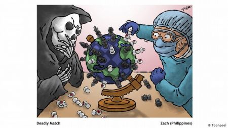 Γελώντας με τον κορωνοϊό