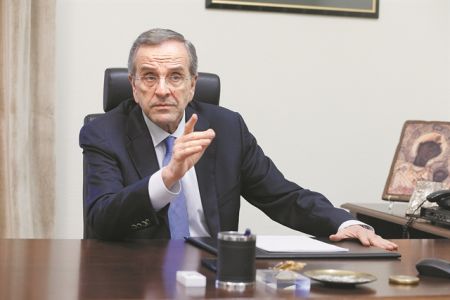 Σαμαράς στα ΝΕΑ ΣΑΒΒΑΤΟΚΥΡΙΑΚΟ : Διάλογο με «πειρατές» δεν κάνει κανείς