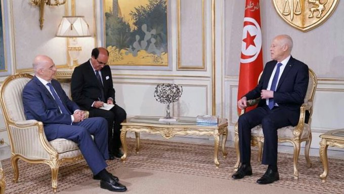 Δένδιας: Κοινή αντίληψη Αθήνας – Τύνιδας για Λιβύη – Μόνη λύση η αποχώρηση της Τουρκίας