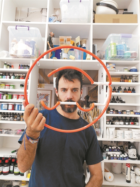 Ο φράκταλ κόσμος του Ηλία Καφούρου