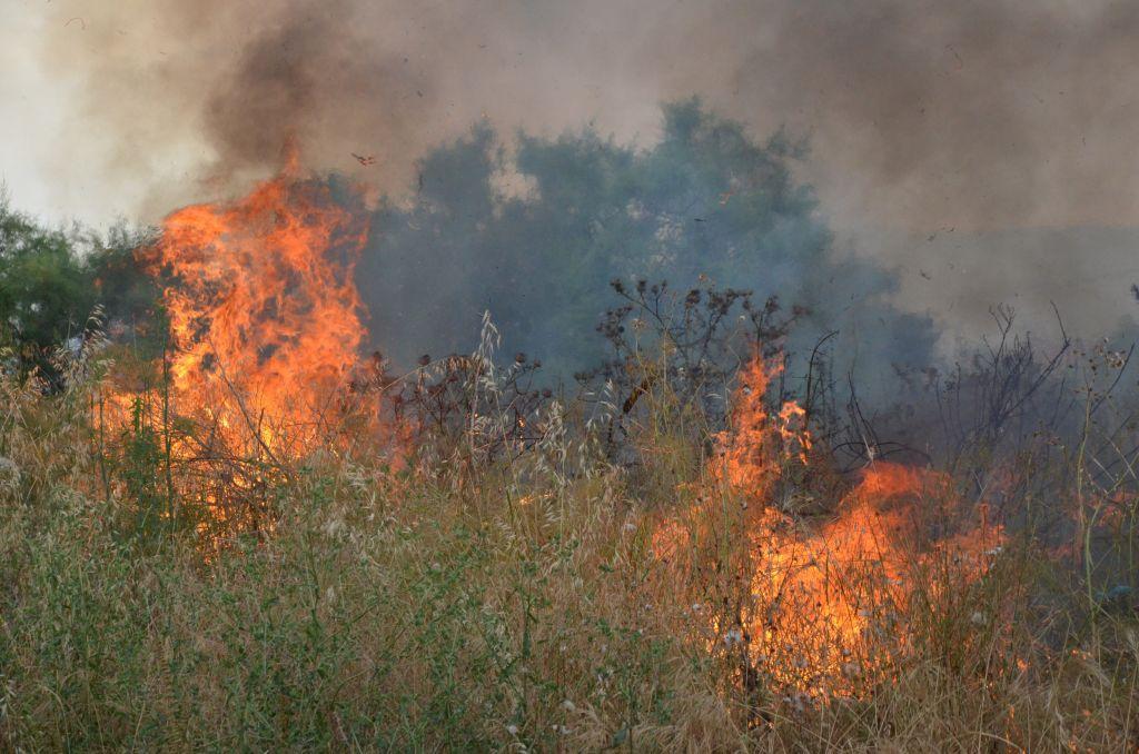 Μεγάλη φωτιά στην Μεγαλόπολη – Μάχη με τις φλόγες και στη Λούτσα