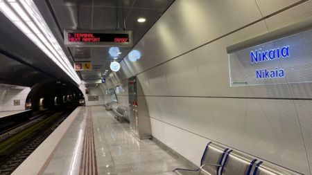 Την Τρίτη ανοίγουν οι σταθμοί του μετρό Αγ. Βαρβάρα-Κορυδαλλός-Νίκαια