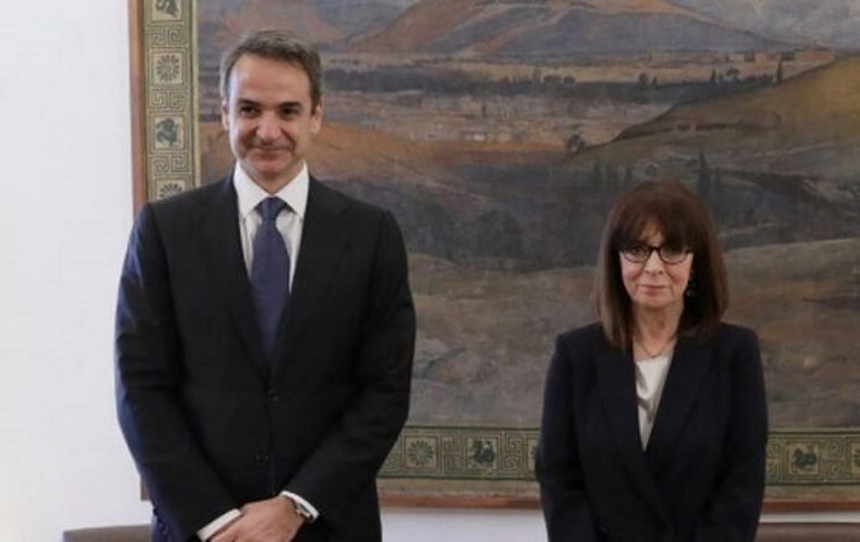 Συνάντηση Σακελλαροπούλου – Mητσοτάκη την Τρίτη