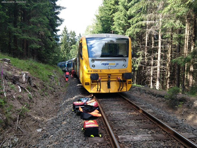 Τσεχία: Νεκροί και τραυματίες σε σύγκρουση τρένων (εικόνες)