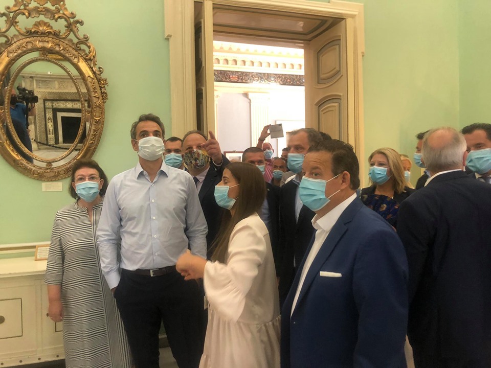 Μητσοτάκης από Κέρκυρα: Ντροπή να βρίσκεται σε αυτή την κατάσταση το Αχίλλειο