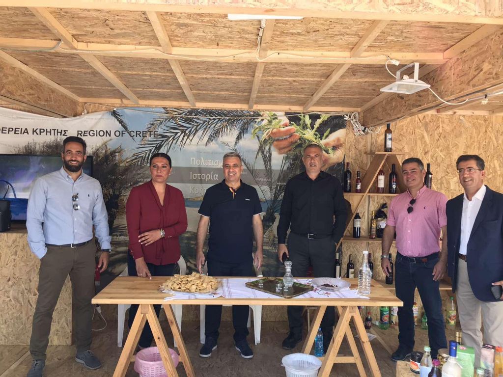 Ο Γιάννης Μώραλης στην έκθεση «Κρήτη- Η Μεγάλη Συνάντηση – Τοπικά προϊόντα και Γεύσεις Ελλάδας»