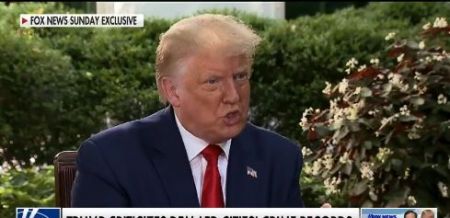 ΗΠΑ: Δημοσιογράφος διέψευσε κατ’ επανάληψη τον Τραμπ κατά τη διάρκεια συνέντευξης