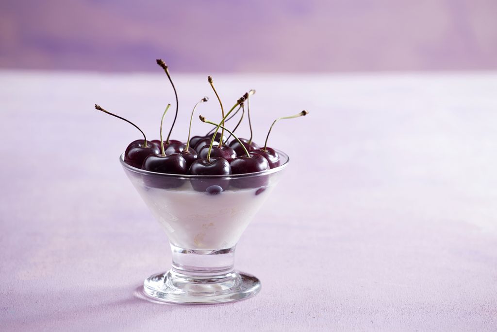 Κρέμα μασκαρπόνε με κεράσια