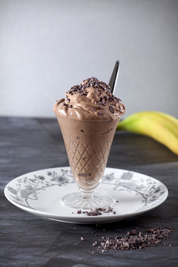 «Παγωτό» σοκολάτα με κομματάκια σοκολάτας