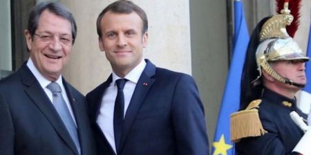 Παρίσι: Μακρόν – Αναστασιάδης συναντώνται και μιλούν για τις τουρκικές προκλήσεις