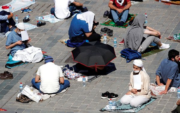 Αγία Σοφία : Εθνικιστικές και φανατικές κραυγές Τούρκων στο Twitter