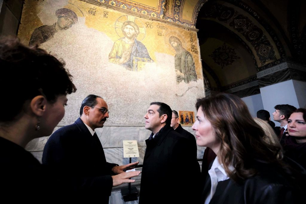 Τσίπρας: Καμία μετατροπή δεν μπορεί να παραχαράξει την ιστορία της Αγίας Σοφίας