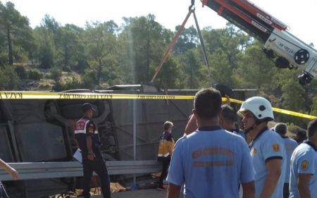 Τουρκία: 4 νεκροί και 27 τραυματίες σε τροχαίο με λεωφορείο που μετέφερε στρατιώτες