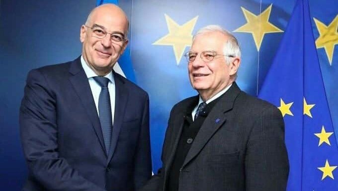 Νέα επικοινωνία Δένδια – Μπορέλ για τις εξελίξεις στην Ανατολική Μεσόγειο