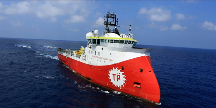 Συνεχίζει προκλητικά η Τουρκία : Έξω από την Αμμόχωστο το «Barbaros»