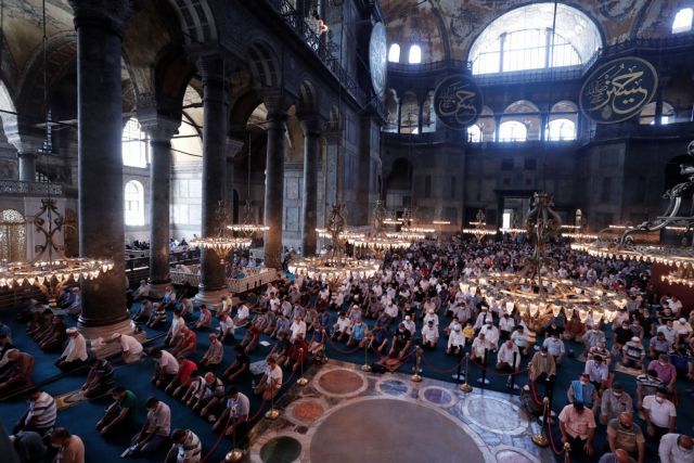 Ερντογάν για Αγία Σοφία : Έκλεισε μια πληγή 86 ετών για το έθνος μας