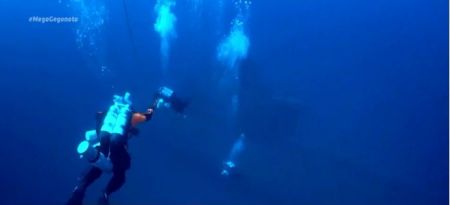 Υποβρύχιες επισκέψεις στο ναυάγιο του «Περσέα»