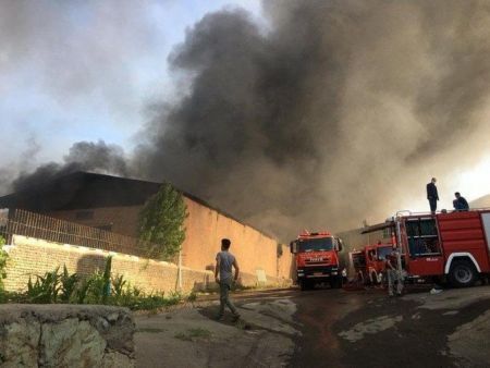 Ιράν: Μεγάλη πυρκαγιά σε βιομηχανική ζώνη κοντά στην Τεχεράνη