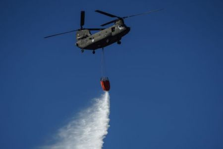 Νέα μεγάλη φωτιά στην Κύπρο, στο Πραστειό Αυδήμου