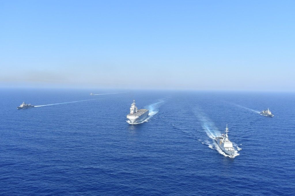 Ο χάρτης της ελληνογαλλικής άσκησης στη Μεσόγειο – Ηχηρό μήνυμα σε Ερντογάν