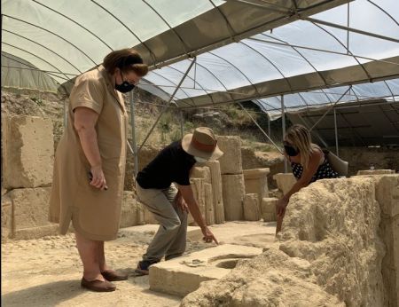 Στη Μεσσηνία η Λίνα Μενδώνη