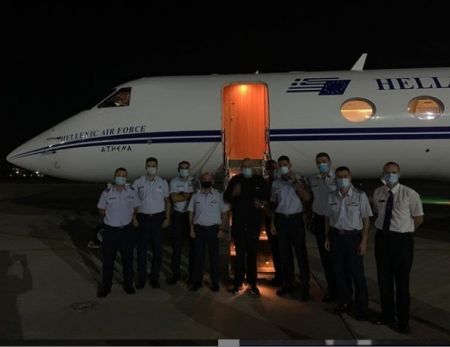 Το «ευχαριστώ» Δένδια στο πλήρωμα της Πολεμικής Αεροπορίας