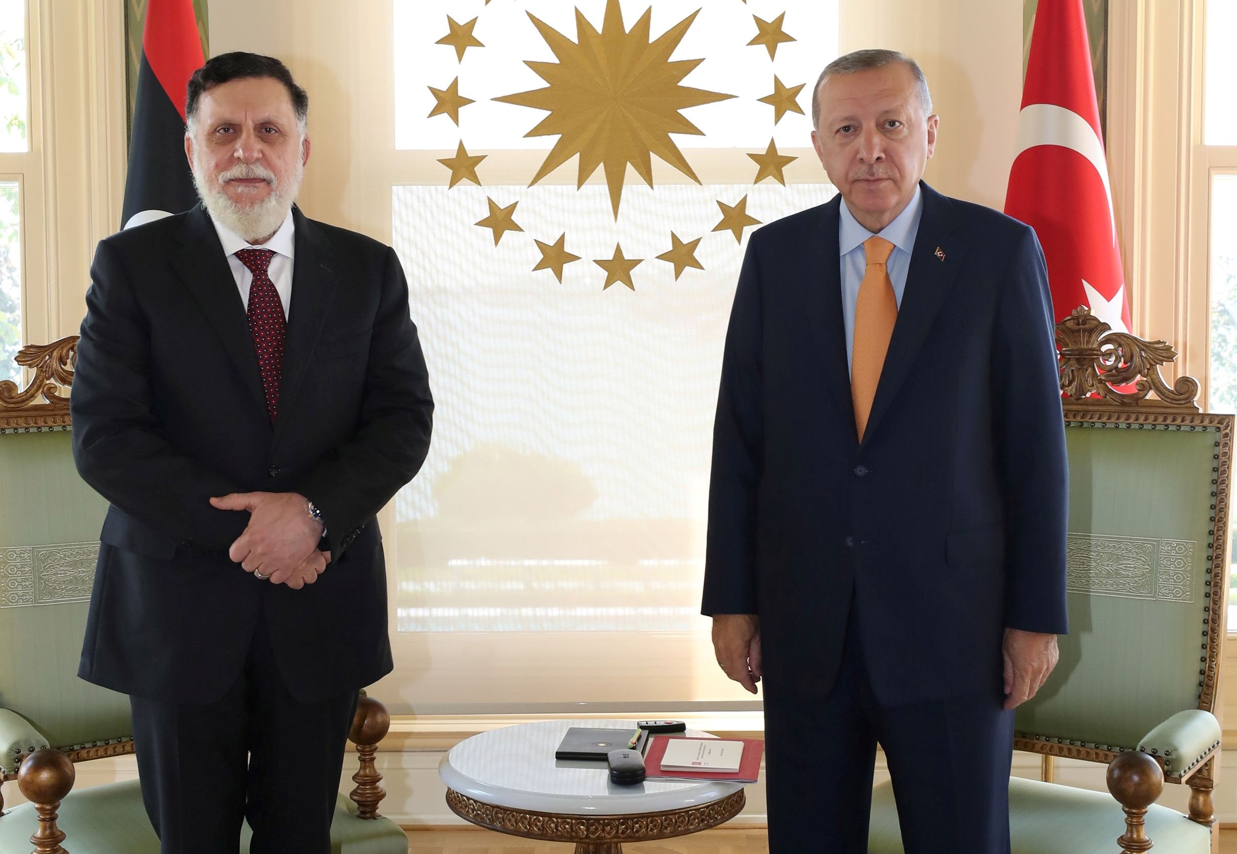 Τουρκία: Ο Ερντογάν ανανέωσε την υποστήριξή του στην κυβέρνηση Σάρατζ