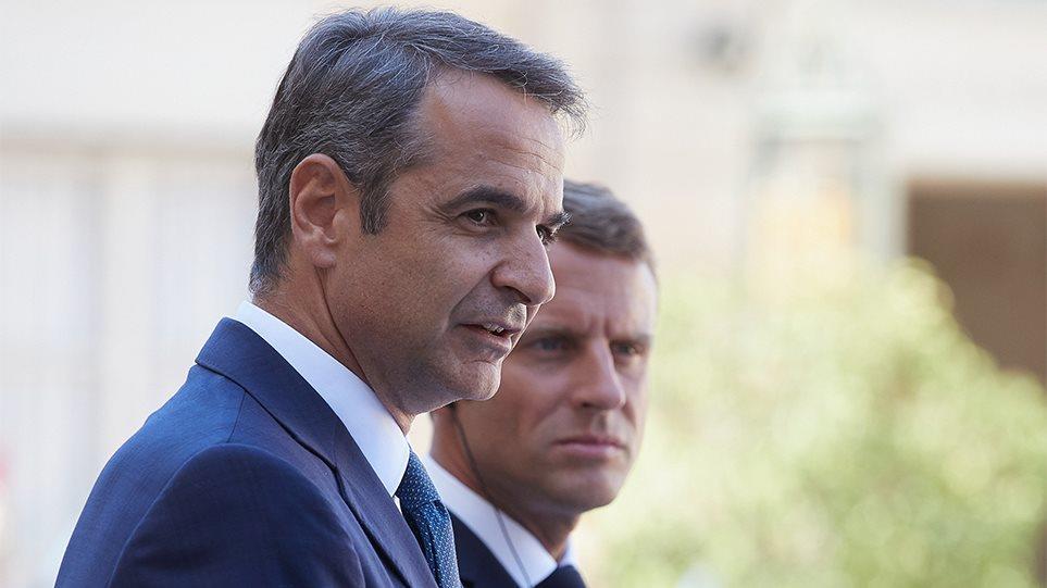 Στην Κορσική ο Μητσοτάκης – Η συνάντηση με τον Μακρόν