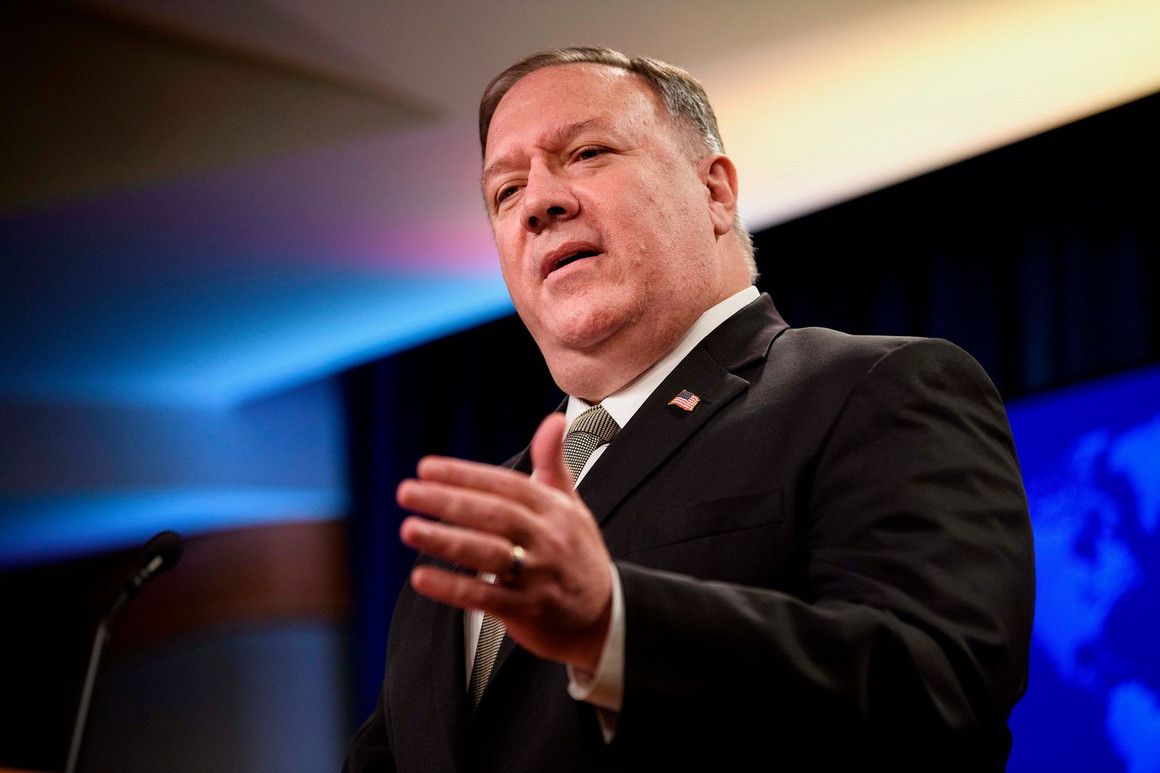 Pompeo before Cyprus visit urges military pullback, Greek-Turkish dialogue