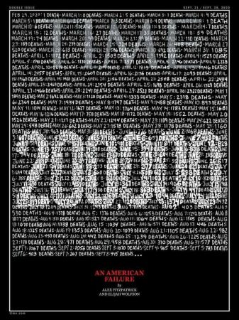 Time: Το συγκλονιστικό εξώφυλλο για τους 200.000 νεκρούς του κορωνοϊού