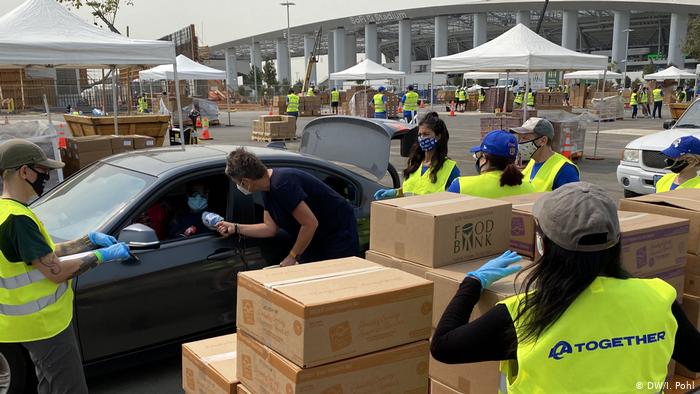 Λος Αντζελες : Φαινόμενα ακραίας φτώχειας λόγω κορωνοϊού