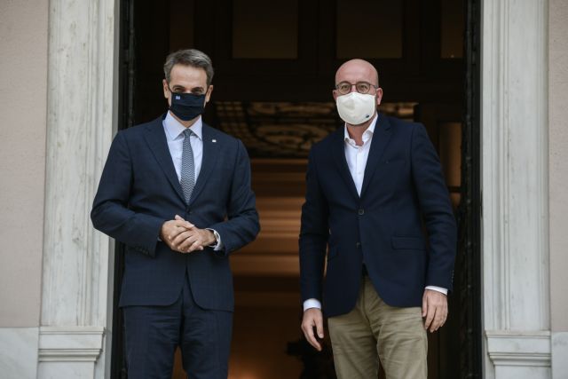 Οι  δηλώσεις Μητσοτάκη – Μισέλ (live)