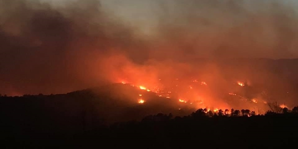 Αλεξανδρούπολη: Οι ισχυροί άνεμοι αναζωπυρώνουν τις εστίες της πυρκαγιάς